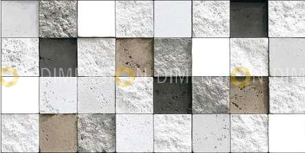 Vitrified Glazed Wall Tile, INL - TENNIC BIANCO METRIX -300mm X 600mm 