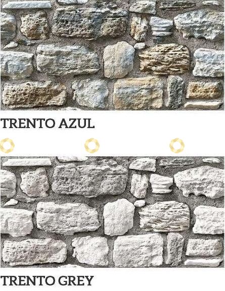 Vitrified Glazed Wall Tile, INL -Trento Azul & Trento Grey  - 300mm X 600mm 