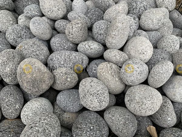 Natural Imported Lava Pebbles - Black, 22mm-50mm, premium quality 
