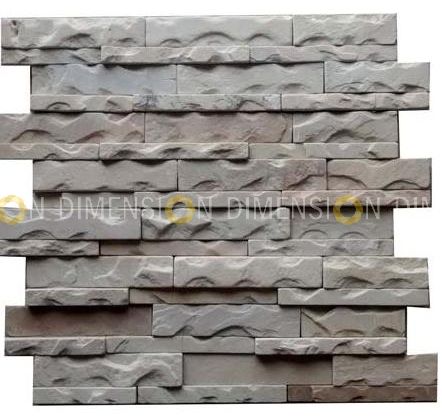 Cladding Stone Panel-DM-STK - 73, Mint Natural Sandstone -600mm X 150mm