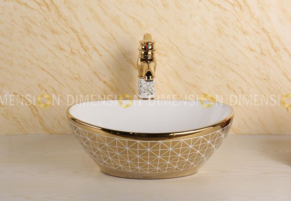Color Designer Table Top Wash Basin- DMWB-024 Size :410 x 330 x 140