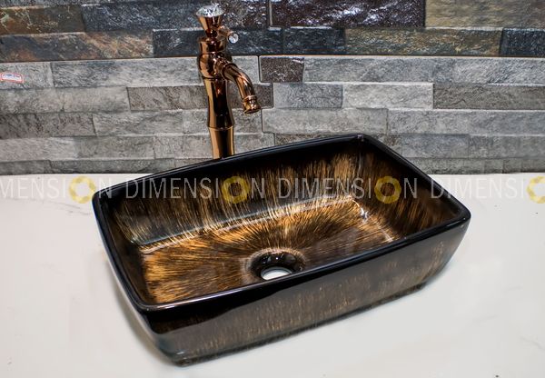 Color Designer Table Top Wash Basin- DMWB-043 Size :480 x 350 x 150
