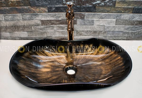 Color Designer Table Top Wash Basin- DMWB-039 Size :660 x 410 x 120
