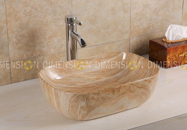 Color Designer Table Top Wash Basin- DMWB-011 Size : 458 x 327 x 122