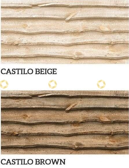 Vitrified Glazed Wall Tile, INL - Castilo Beige & Brown  - 300mm X 600mm 