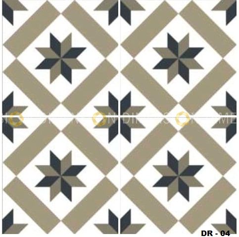 Ceramic Floor & Wall Tiles, IMPORTED - MOROCCAN SERIES-DR/04, Size : 200 mm X 200 mm