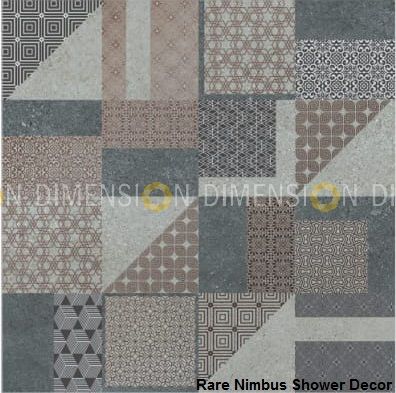 Glazed Vitrified Wall & Floor Tiles, RARE NIMBUS  - Size : 600 mm X 600 mm