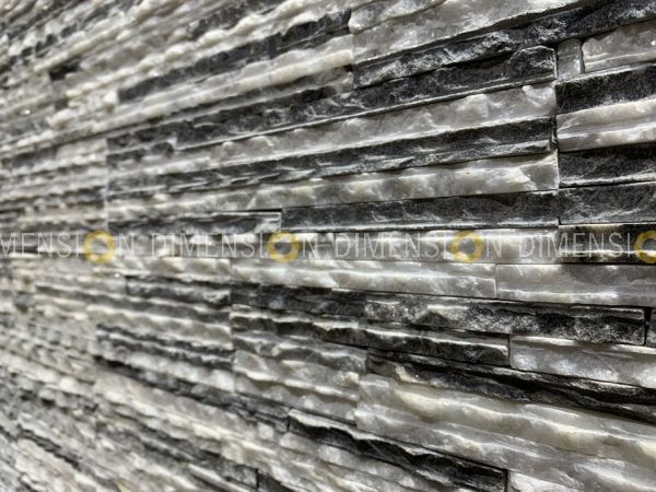 Cladding Stone Panel - DM-STK 9 - Ribbed Linea,  Tile : 230mm X 39mm