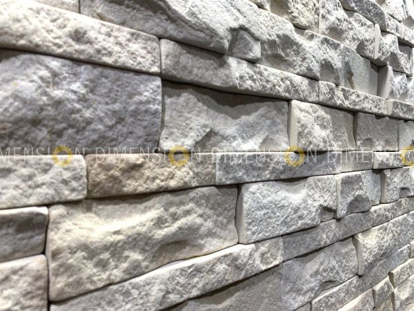Cladding Stone Panel - DM-STK 12 - Split & Tumbled, Tile : 230mm X 39mm