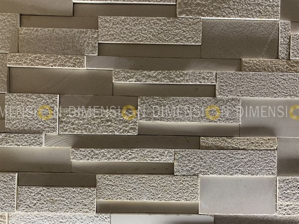 Cladding Stone Panel - DM-STK 37 - Beige Standard, 600mm X 150mm