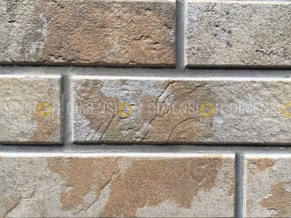 Brown Eros Brick Tile Cladding - 600 X 300 mm