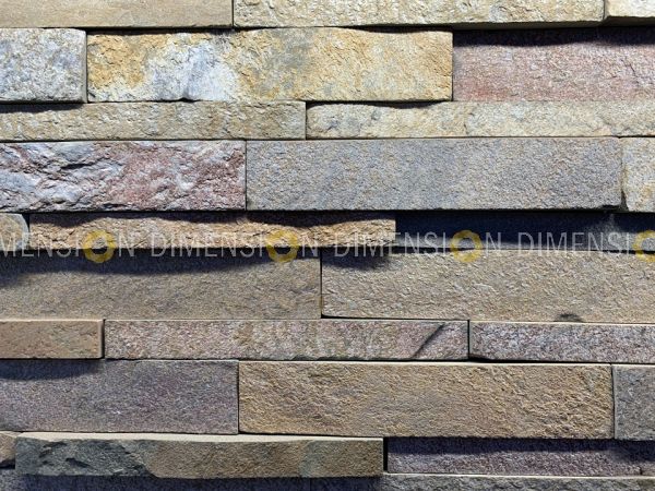 Cladding Stone Panel - DM-STK -98 (T)-  Pink Panther 600mm X 150mm    