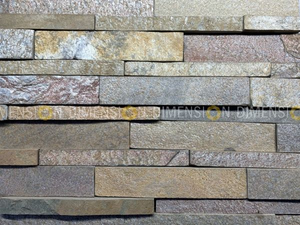 Cladding Stone Panel - DM-STK -98 (T)-  Pink Panther 600mm X 150mm    
