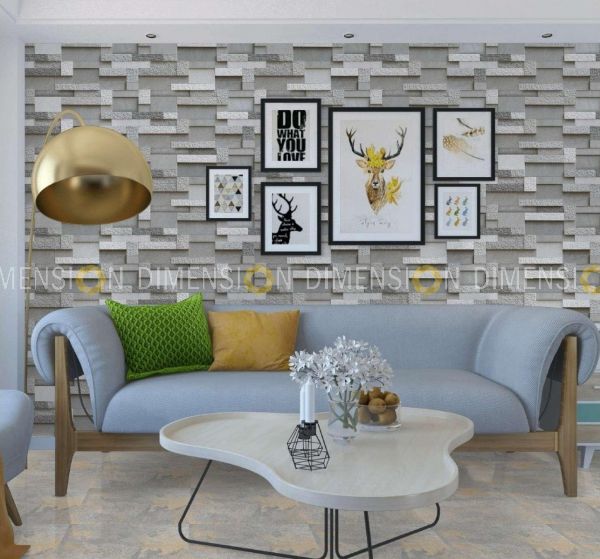 Vitrified Glazed Wall Tile, INL - Atlas Marfil & Atlas Grey - 300mm X 600mm 