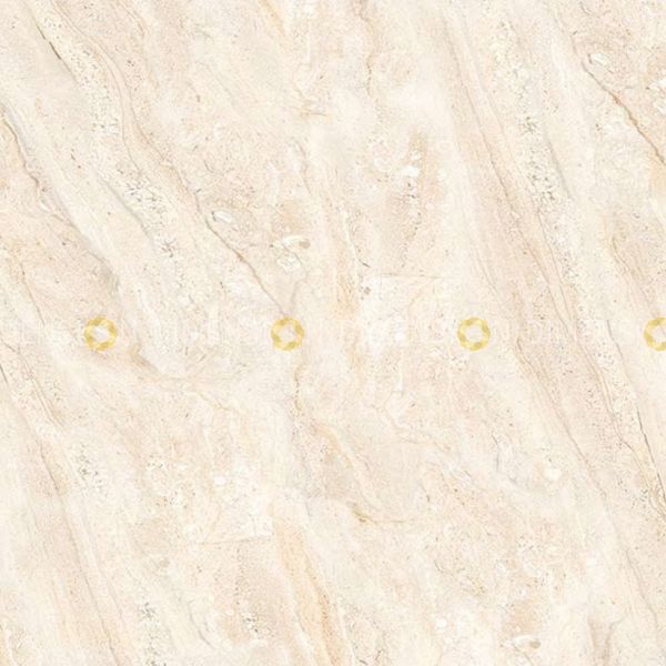 Vitrified Floor Tile, MRBT - Glossy, Daino Crema - 600mm X 600mm 