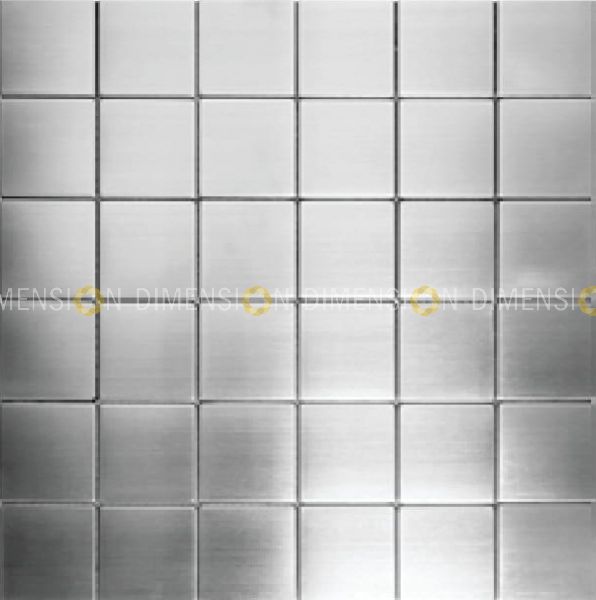 Designer Stainless Steel & Color Mosaic A-5 /  300mm X 300mm X 5mm