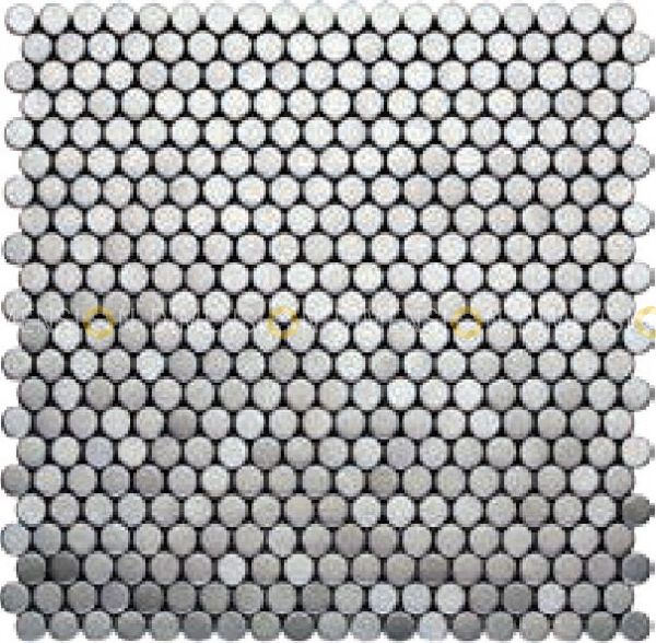 Designer Stainless Steel & Color Mosaic - D-2 /  285mm X 285mm X 5mm