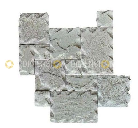 Cladding Stone Panel - DM-MO -76 -Mint Natural Sandstone - 300mm X 300mm
