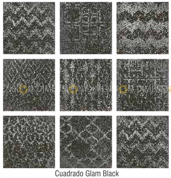 Ceramic Wall & Floor Tiles, IMPORTED -  CUADRADO GLAM SERIES, Size : 23.5cm X 23.5cm