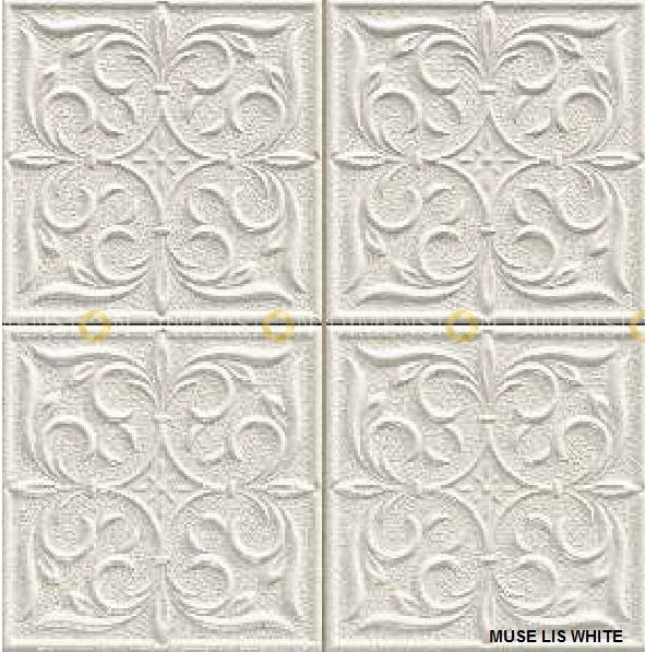 Ceramic Wall Tile, IMPORTED - MUSE LIS SERIES, Size : 33.3 cm X 33.3 cm