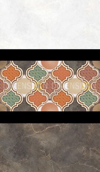 Ceramic Wall Tile, SPNR - Glossy - 20035 - 600mm X 300mm  