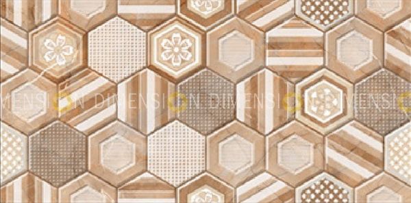 Ceramic Wall Tile, SPNR - Glossy - 20109 - 600mm X 300mm  