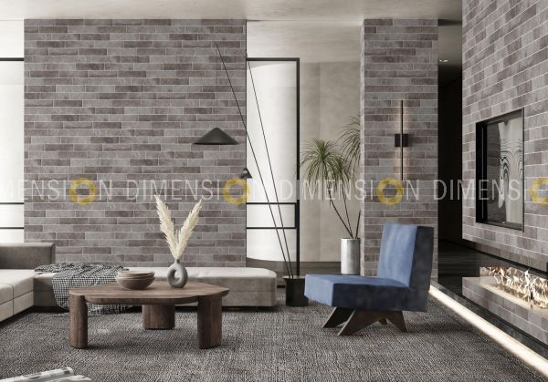 SUBWAY Wall Tiles, Color : Fossil Ambra, Size : 75mm X 300mm