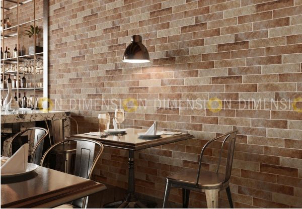 SUBWAY Wall Tiles, Color : Fossil Ceniza, Size : 75mm X 300mm