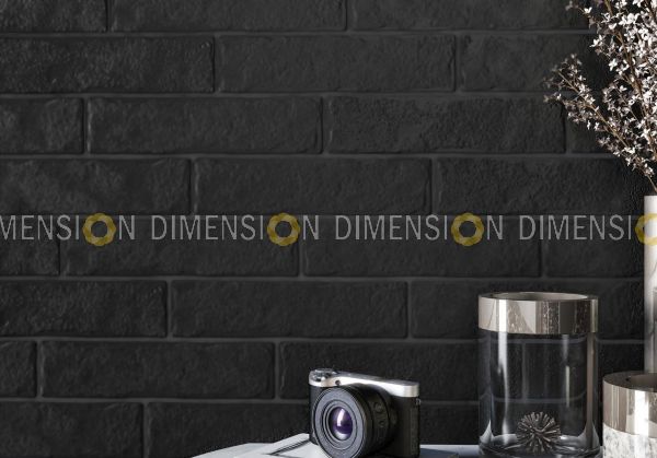 SUBWAY Wall Tiles, Color : Fossil Negro, Size : 75mm X 300mm
