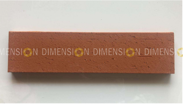 Thin Brick Cladding, Light Red - Wirecut , 240mm X 60mm/ 9.5