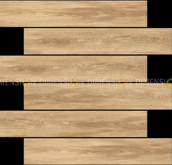 Vitrified Floor & Wall Tile, WOODEN STRIP - Mountain Honey - 200mm X 1200mm 