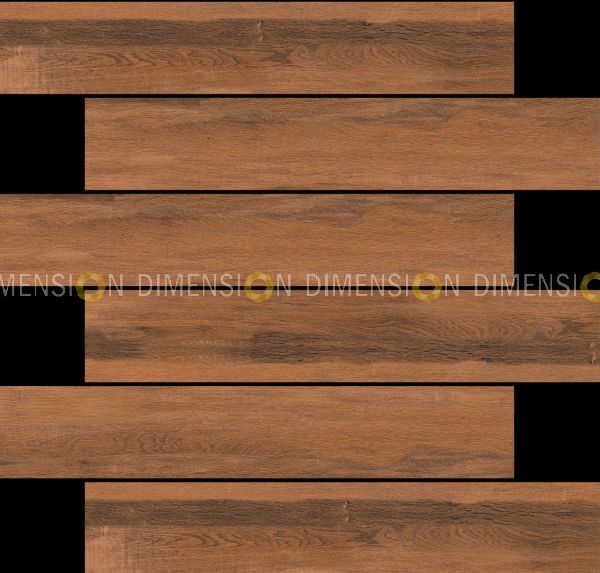 Vitrified Floor & Wall Tile, WOODEN STRIP - Pau Rosa - 200mm X 1200mm 