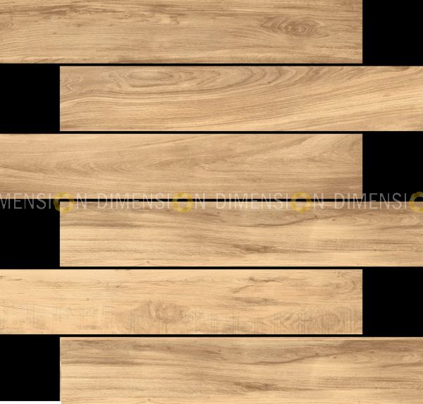Vitrified Floor & Wall Tile, WOODEN STRIP - Royal Honey - 200mm X 1200mm 